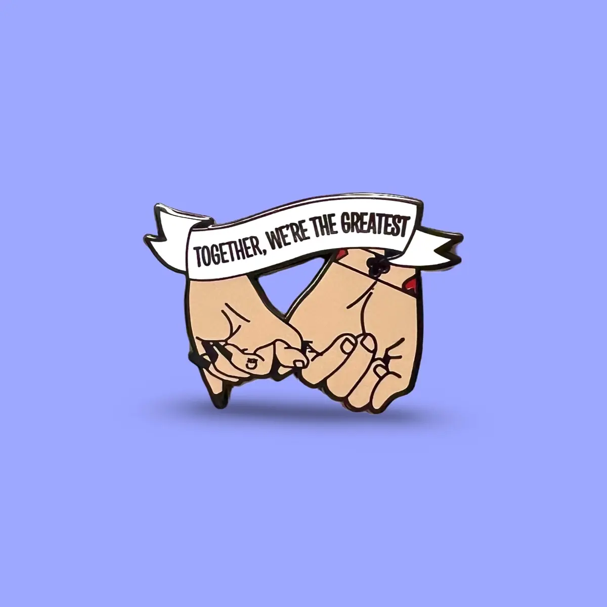 "Together, We're The Greatest" Louis Tomlinson FITF Enamel Pin