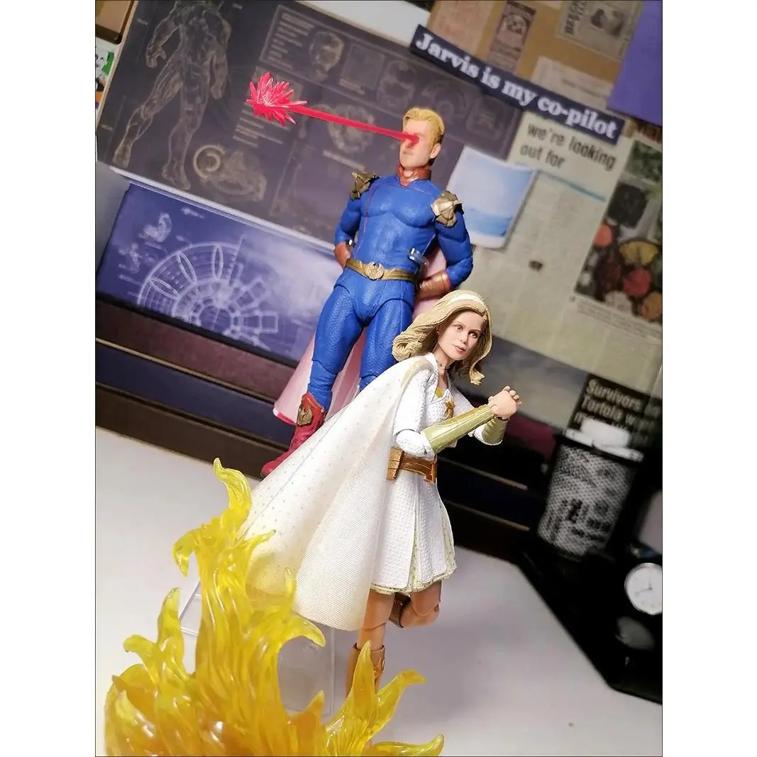 NECA The Boys Figures Homelander Starlight Action Figure PVC 18cm Super Hero Collection Movable Model The Seven John Figure Toys