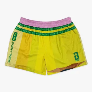 New Version BL 100 Ice Cream Drip Mesh Shorts Realtree Mesh Shorts, 5 Athletic Camo Baseball Shorts for Youth & Adults Summer Activewear
