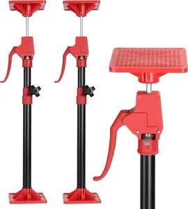 Cabinet Jack Support Pole, 19.7" to 45.3" Third Hand Tools Adjustable Support Pole, 3rd Hand Support System for Upper Cabinet Installation, Each 78 LB Capacity, 2 Pack