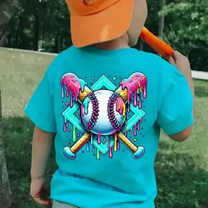 Baseball Drip Youth Shirt, Toddler Boy Clothing, Baseball Lifestyle Kids Clothes, Ice Cream Baseball Gear, Family Shirt, Trending shirt, Gift For Boy, Liora Quinn Co