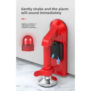 Travel Door Alarm Stopper for Women & Family, Door Stopper Anti-Theft Door Stop for Home Use, Girls, Hotels, Travel Safety, Solo Living, Self-Defense