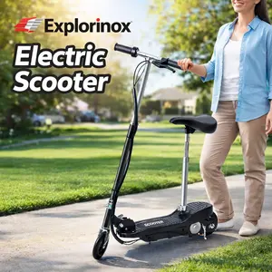 Explorinox 2 Wheel Electric Scooter, Folding E-Scooter for Kids and Toddlers Ages 2-9, Boys and Girls Electric Scooter, 10 Miles Range