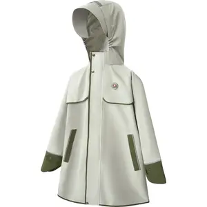 KOCOTREE Boys Girls Waterproof and Windproof Hooded Jackets Lined Rain Jackets Size 4-14 Years Old
