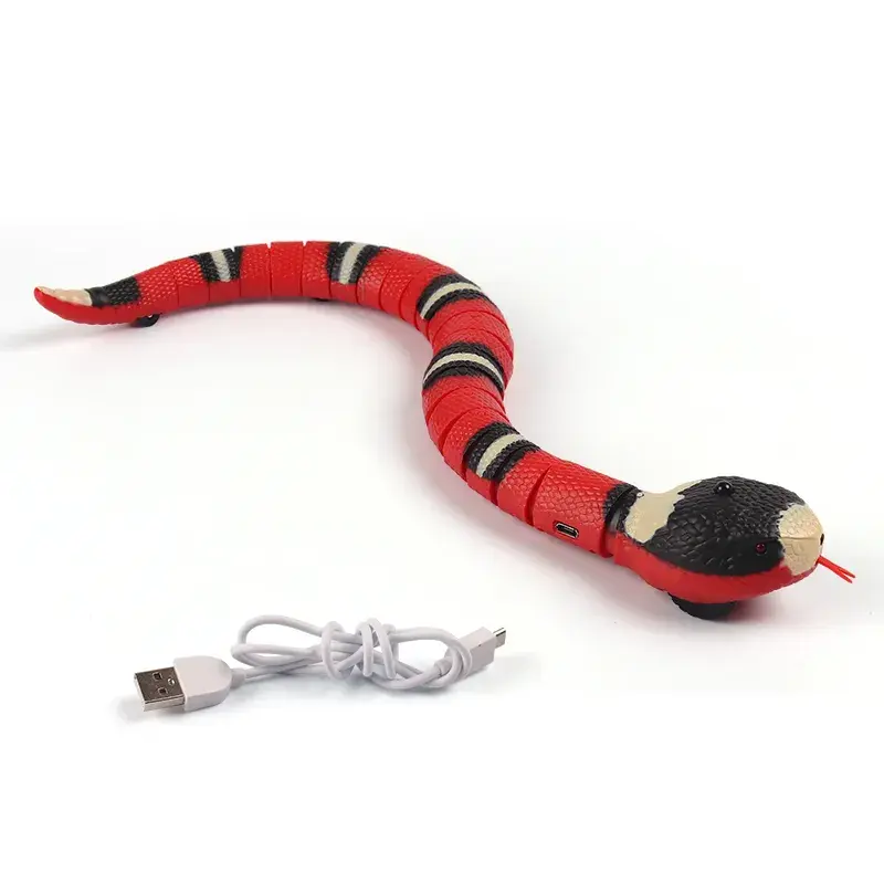 Smart Sensing Rattlesnake Cat Toy