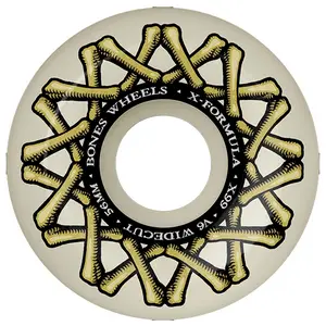 BONES WHEELS X Formula Skateboard Wheels V6 Wide-Cut 99a