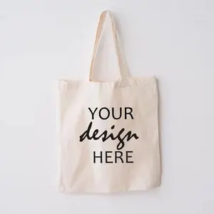 Custom Canvas Tote Bag - Personalized Design Your Own Eco-Friendly Shopping Bag for Everyday Use