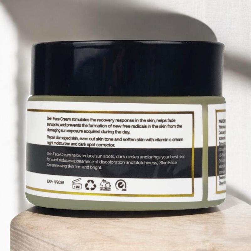 Aretos Beauty Kojic Acid Face Cream Brightening & Moisturizing for All Skin Types 17 fl oz 50ml, Skincare, Moisturizers,Skin Repair