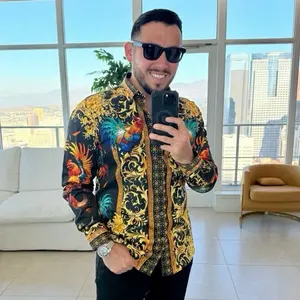 WILD RHINESTONE LONG SLEEVES 18 DESIGNS (SLIM FIT)