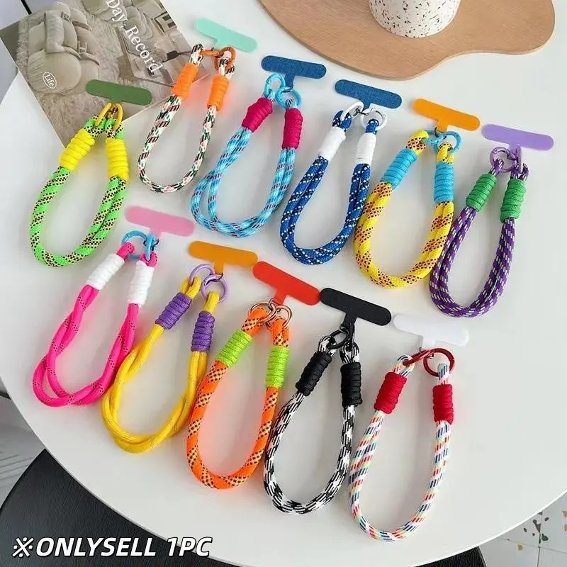 Portable Twisted Rope Phone Lanyard, Anti-lost Phone Strap, Fashionable ...