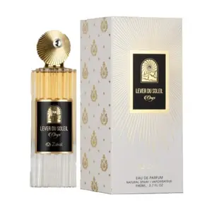 Zakat Parfums | Lever Du Soleil Onyx | Eau De Parfum | Unisex Fragrance | 80 ML | Saffron - Raspberry & Leather Notes
