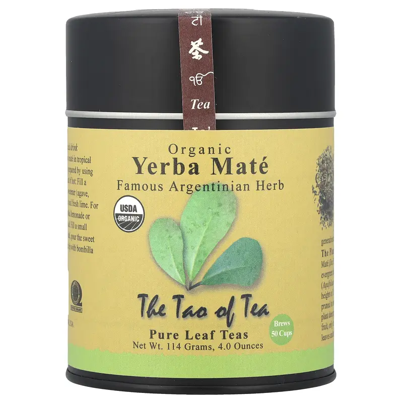 The Tao of Tea Organic Yerba Mate, 4 oz (114 g)