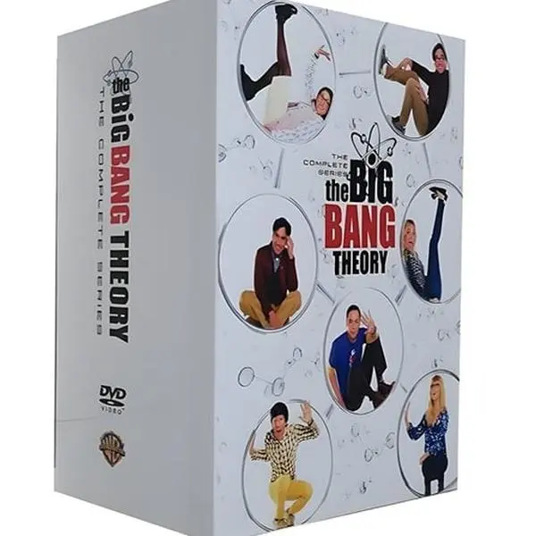 The Big Bang Theory Complete 1-12 Season TV Series Comedy DVD Box Set - 37 Discs, 2019 Release for Entertainment