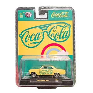 M2 Machines 1:64 Scale - 1967 Chevrolet Nova - Coca-Cola Sunglasses Retro Livery - Limited Edition