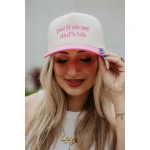 Put It On My Dad's Tab Vintage Hat