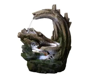 Teamson Home Outdoor Water Fountain with Glow Light Teamson Home Outdoor Water Fountain with Glow Light