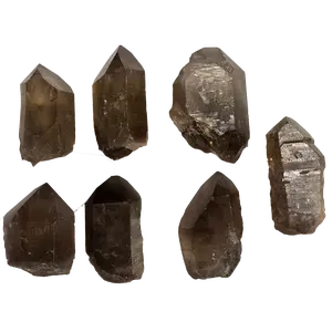 Smoky Quartz Crystal Points 2 to 3 inches  | Raw Crystals for Display, Home Decor, Reiki, Meditation