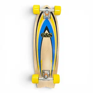 27” G&S Magic Fish Mini Cruiser Complete- Blue