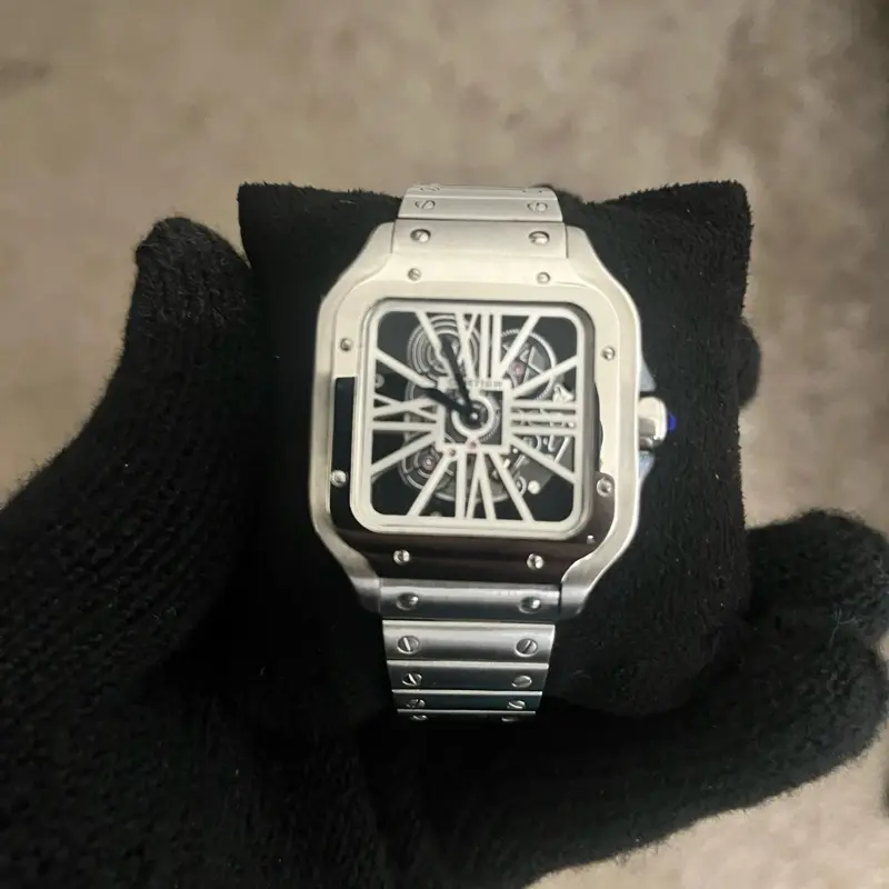 Luxury Genuine Steel Watch - Elegant Design and Authentic Material