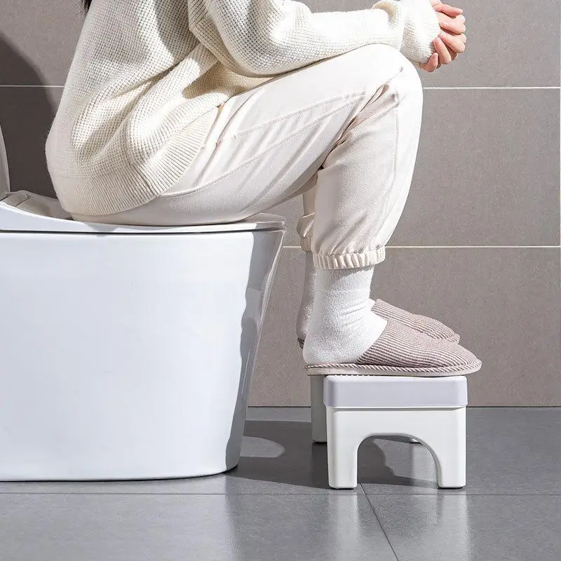 Toilet Stool, Plastic Non-slip Poop Stool for Bathroom, Home Bathroom Accessories Poop Squat Stool, Bathroom Gadgets 2024, Gift for Friends & Family,
