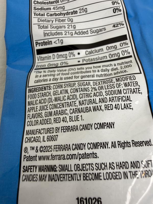 Nerds Gummy Clusters Berry Punch Rush