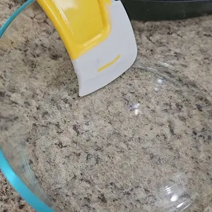 3 Counts Heat Resistant Silicone Scraper,3D Printer Silicone Scraper,Remove Food Rubber Spatula Tools for Cleaning/Mixing/Baking/Cooking，Non Stick Kitchen Scraper for Removing Oil