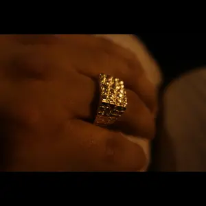 Gold Nugget Ring