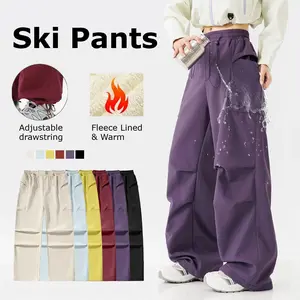 Women's Ski Pants, Women's Hiking Pants, Waterproof Softshell Pants, Outdoor Pants, Windproof, Warm Lining, Winter Ski Pants, Snowboard Pants, Trekking Pants,Gift
