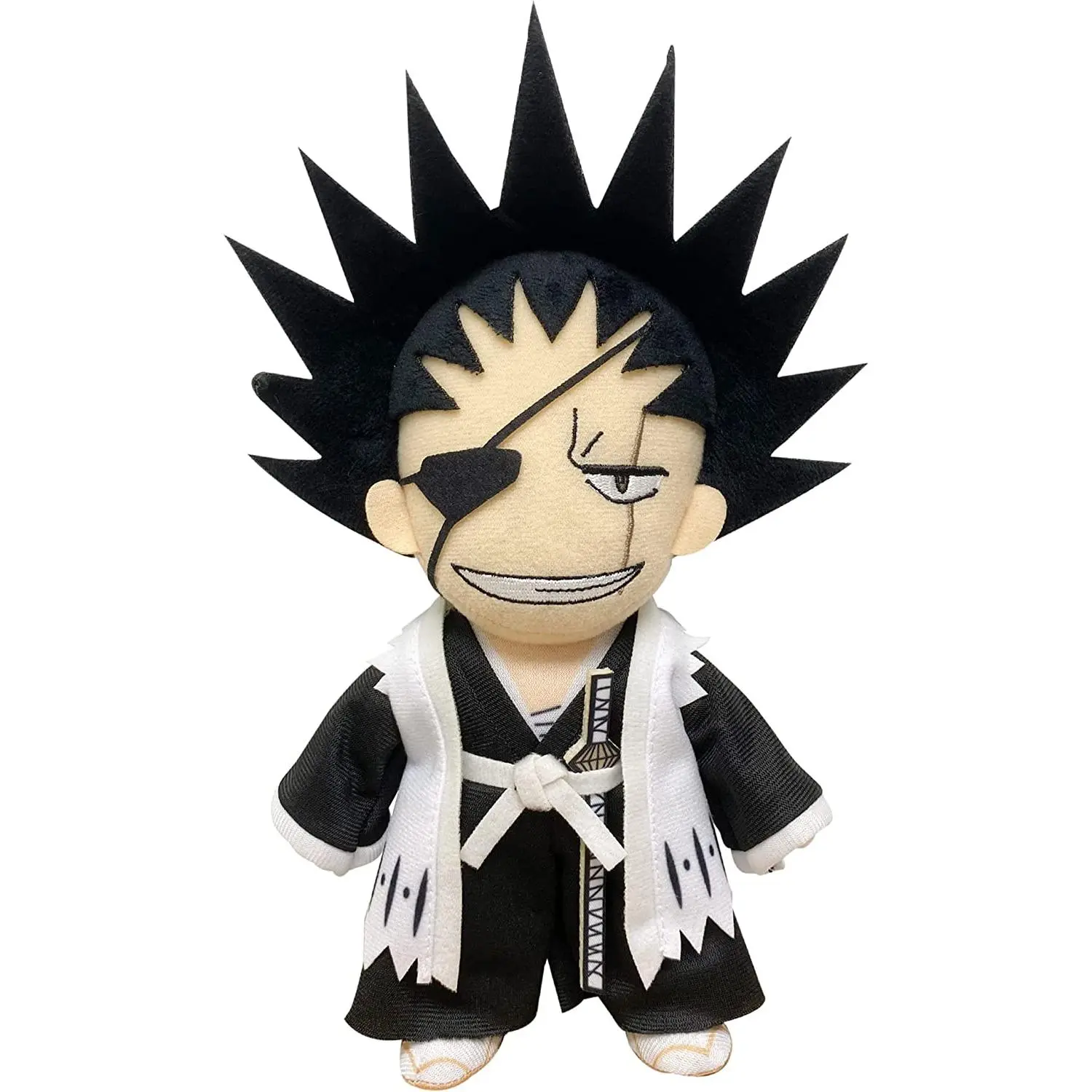 Bleach Kenpachi Zaraki 8" Stuffed Plushie - Great Eastern Collectible Entertainment Toy, Stuffed Animal, Stuffed Animals