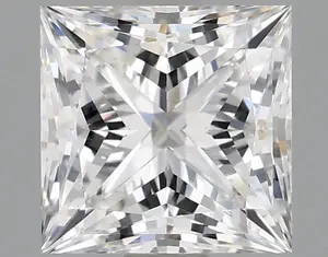 1.58ct D VVS2 Princess