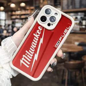 Tool Red for phone case, compatible with iPhone 17 Pro Max, 16 Pro Max，15 Pro, 14, 13, 12, 11, XR, XS Plus, SE, Mini. Made from soft TPU shock-resistant silicone material, this stylish street-style gift is perfect for any occasion.