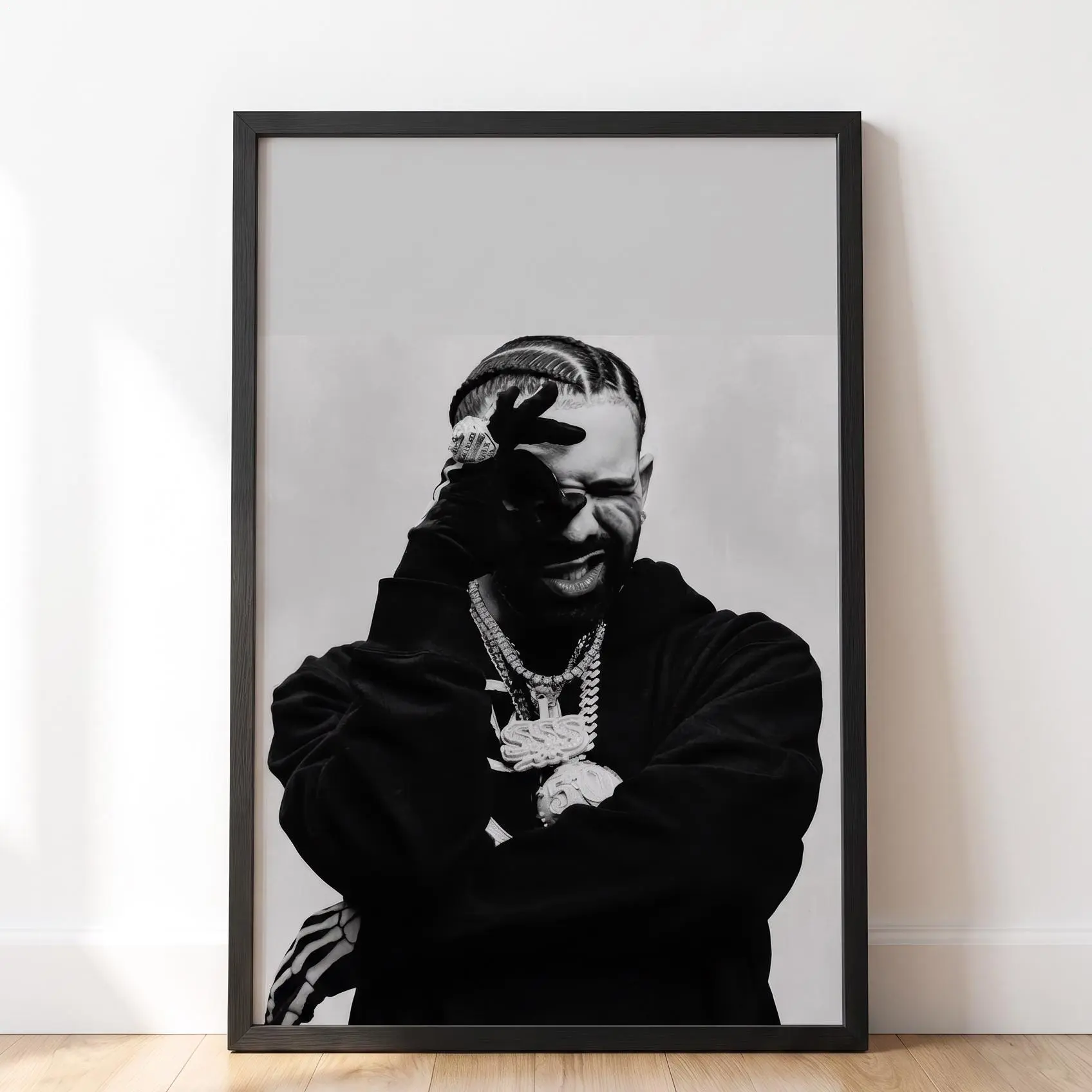 [ No Frame ] Drake Poster, Hip Hop Music Wall Art Print, Unframed Poster Print, Rap Fan Gift, Aesthetic Dorm Home Decor, Modern Printable Wall Art Limitless Prints