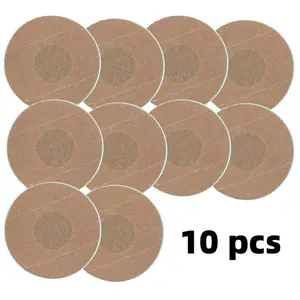 10 Sets Freestyle Sports Adhesive Patches for CGM Sensors, Center No Glue Design for Long-lasting Attachment, Compatible with Freestyle Libre 2/3-Enlite-Medtronic Guardian
