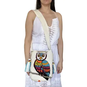 Handmade Wayuu Crochet Bag | Authentic Colombian Mochila | Colorful Boho Crossbody Purse