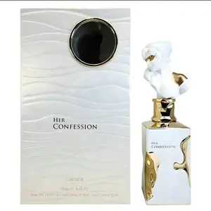 Lattafa Her Confession for Women Eau de Parfum Spray, 3.4 Ounce / 100 Ml