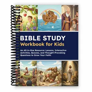 Bible Study Workbook for Kids: Lessons, Activities, Quizzes, and Questions to Deepen Your Faith (Spiral Bound)