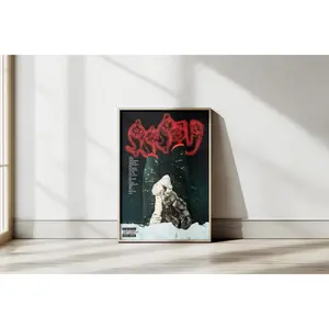 [ MUSIC POSTER UNFRAMED - SALE UP TO 45% ] SSS4U Drake Music Poster, Hip Hop Wall Art for Fans, Rapper Room Decor, Man Cave Music Poster