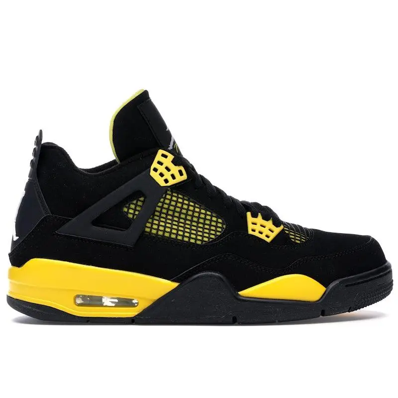 Jordan Men's 4 Retro Thunder (2012), from StockX Jordan Men's 4 Retro Thunder (2012), from StockX