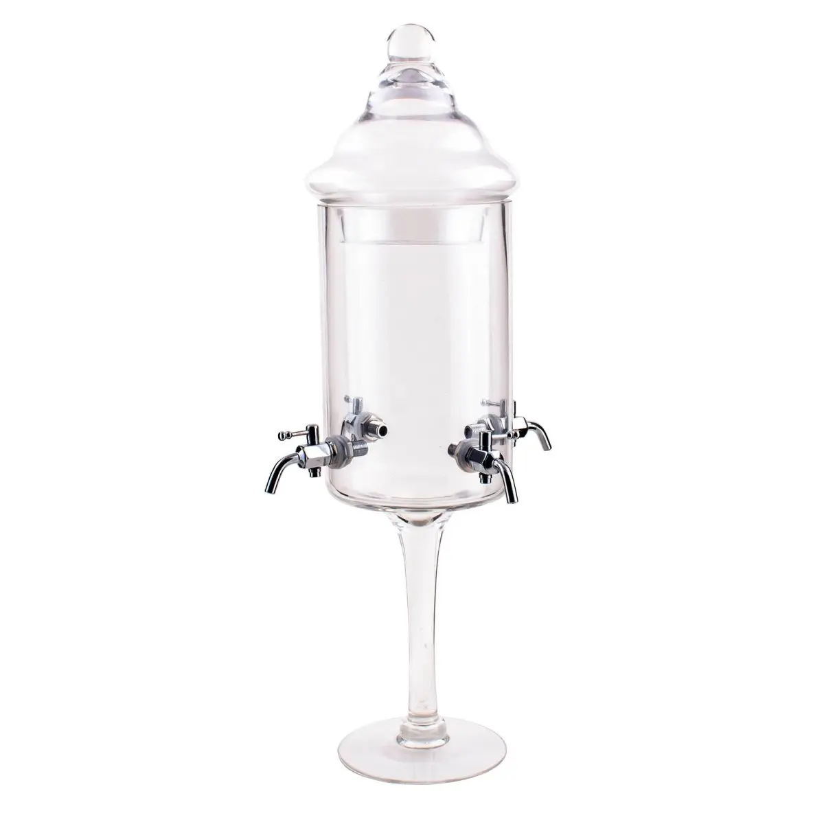 BarConic® Glass Absinthe Fountain - 4 spout - 56 ounce