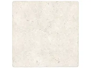 12 X 12 In Ivory Tumbled Travertine