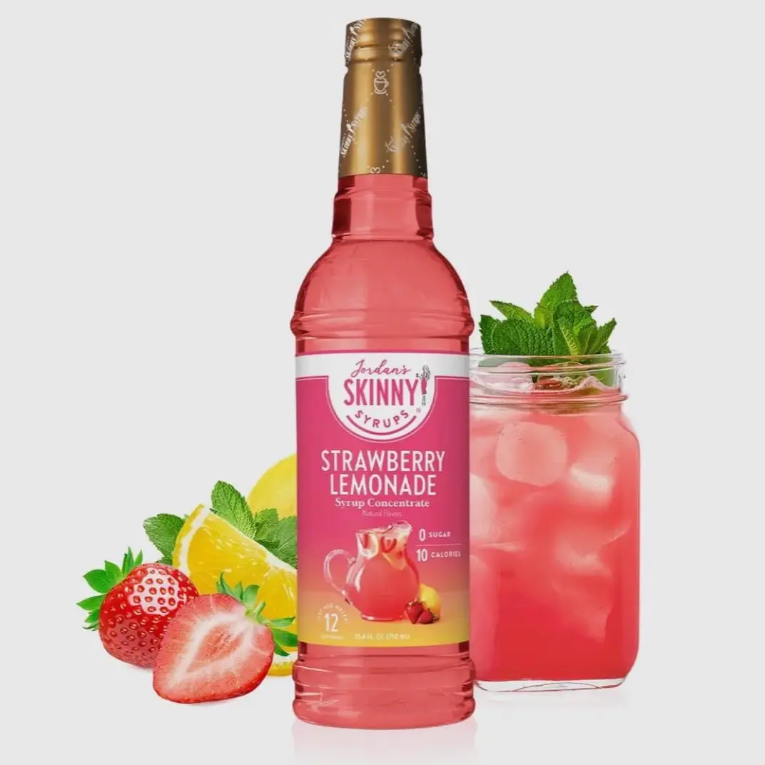 Jordan’s strawberry  lemonade concentrate