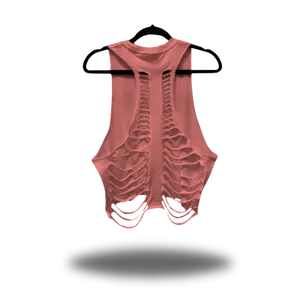 ROAD RASH VINTAGE WATERMELON CROP TANK TOP
