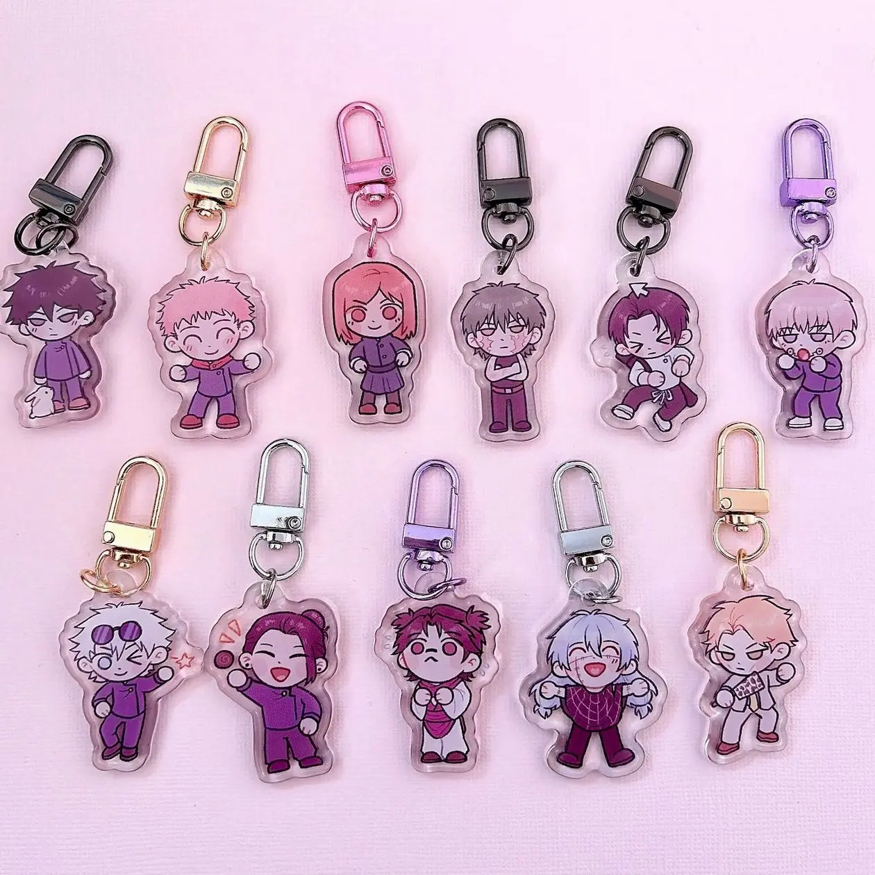 11 ops (NOT COMBO 11) JJK x Tomodachi Life Acrylic Keychaisn
