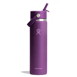 Hydro Flask 24 oz Bottle With Wide Mouth Flex Straw Lid
