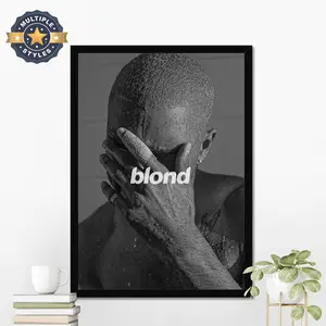 Frank Ocean Poster, Frank Ocean Street Poster, R&B and Soul Legend Wall Decor, Soul Icon Print, Music Artist Wall Art Room Gift