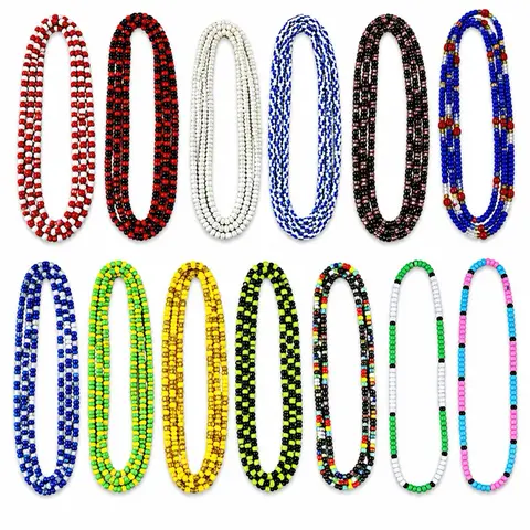Beaded religious Necklaces Elekes| 11 Collares de Santeria Obatala, Shango, Oshun, Yemaya, Orula, Elegua y Oggun | Collares de Cuentas IFA, Religion Yoruba
