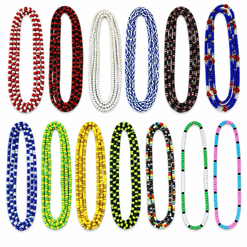 Beaded religious Necklaces Elekes| 11 Collares de Santeria Obatala, Shango, Oshun, Yemaya, Orula, Elegua y Oggun | Collares de Cuentas IFA, Religion Yoruba
