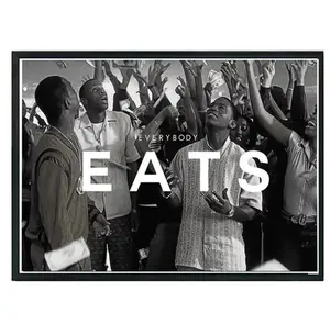 Paid in Full Everybody Eats Retro Poster