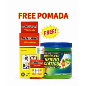 Artibion Vitaminado 80 Cápsulas 20 sobres  Pomada gratis ciat