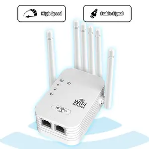 Dual-Band WiFi Extender , Ethernet Port  1200Mbps, High-Speed Signal Booster ,Internet Repeater,Compatible with 2.4GHz & 5GHz Routers for Whole Home Coverage